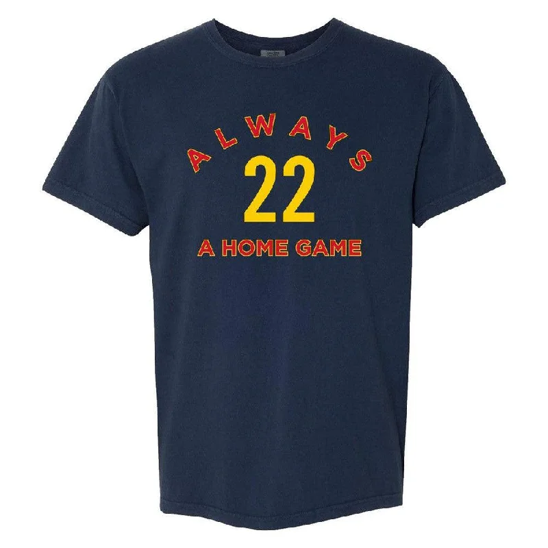 Women's Evening Wear Attire Always a Home Game Tee