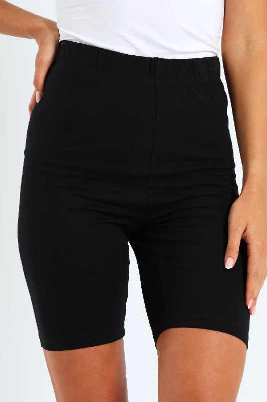 Women's Everyday Clothes Cycle Short - Black