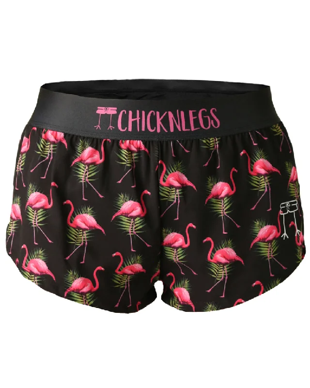 Modern Women's Apparel Women's Flamingo 1.5" Split Shorts