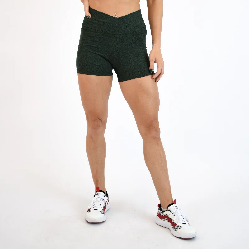 Luxe Style Discounts V Waistband Short 3.5" - High Rise