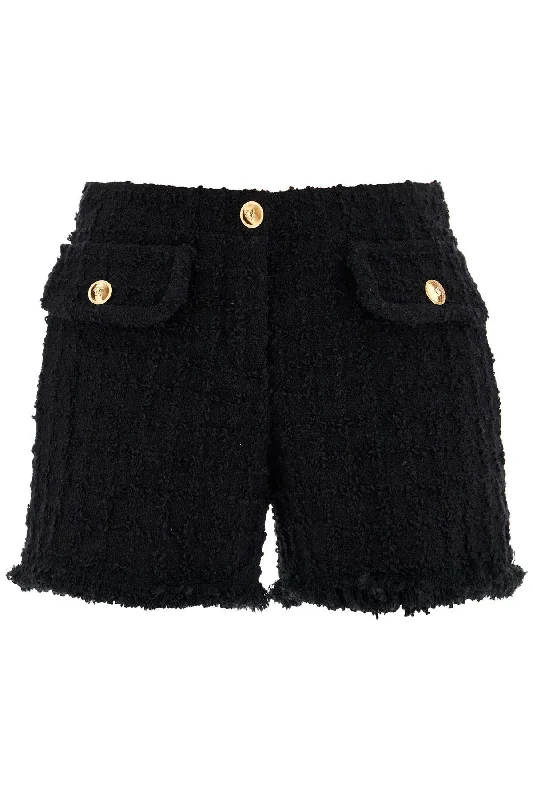 Top Brand Discounts Versace Women's "Heritage Tweed Mini Shorts