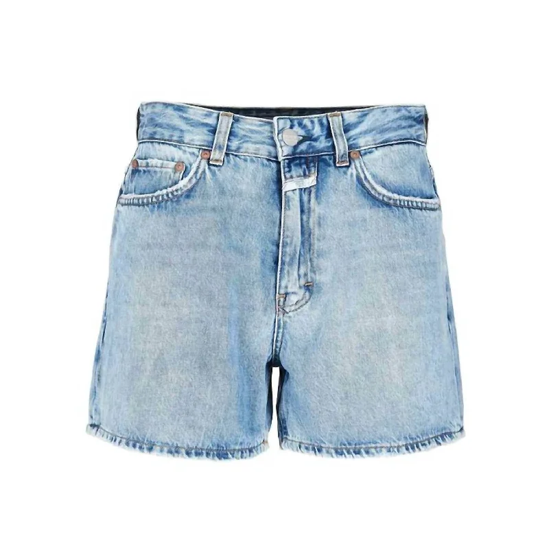 Chic Women's Garments Azra Denim Short In Extreme Light