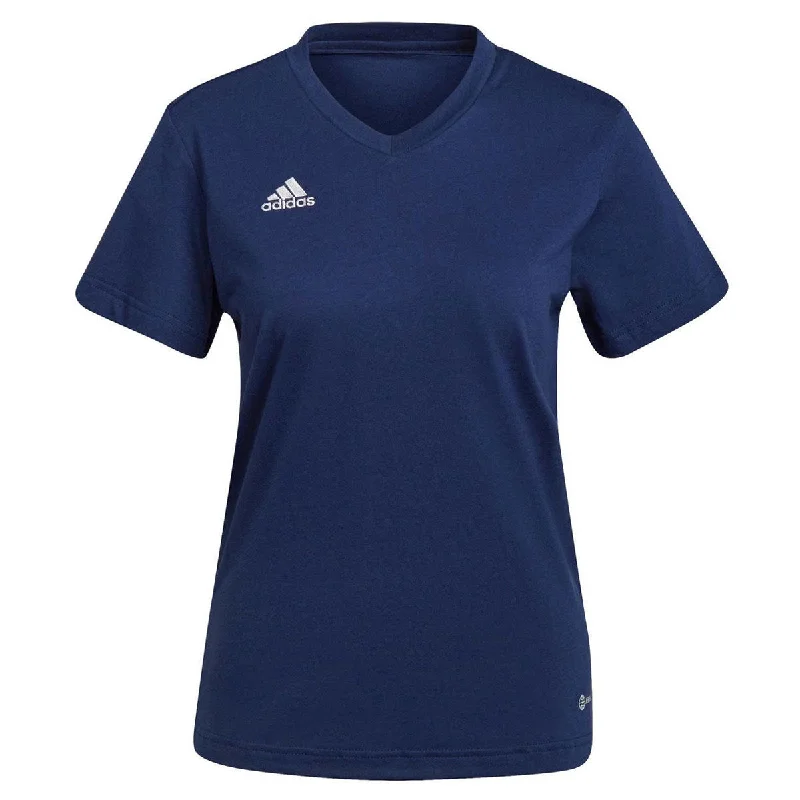 Women's Plus-Size Garments adidas Entrada 22 Tee - Womens - Navy