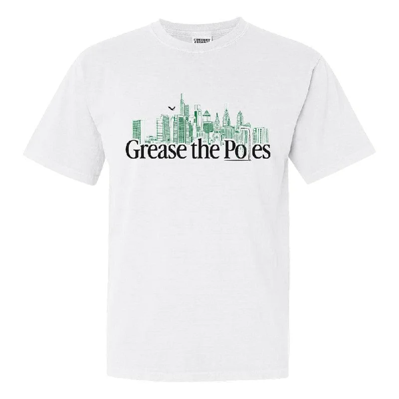 Women's Clothing For Casual Outings Grease The Poles Philly Tee