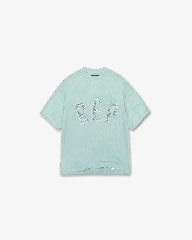 Limited Stock, Big Sale Rep Applique T-Shirt - Forest Green