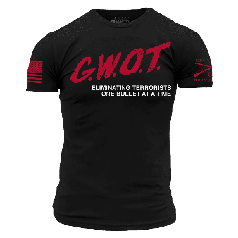 Women's Elegant Evening Attire G.W.O.T. T-Shirt - Black