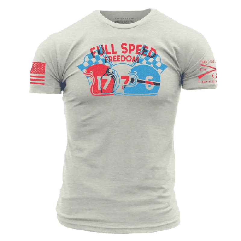 Women's Clothing For Travel Full Speed Freedom T-Shirt - Sand