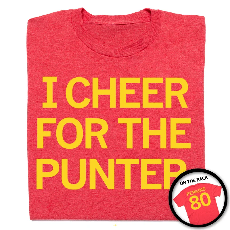 Women's Relaxed Outfit I Cheer For The Punter Red