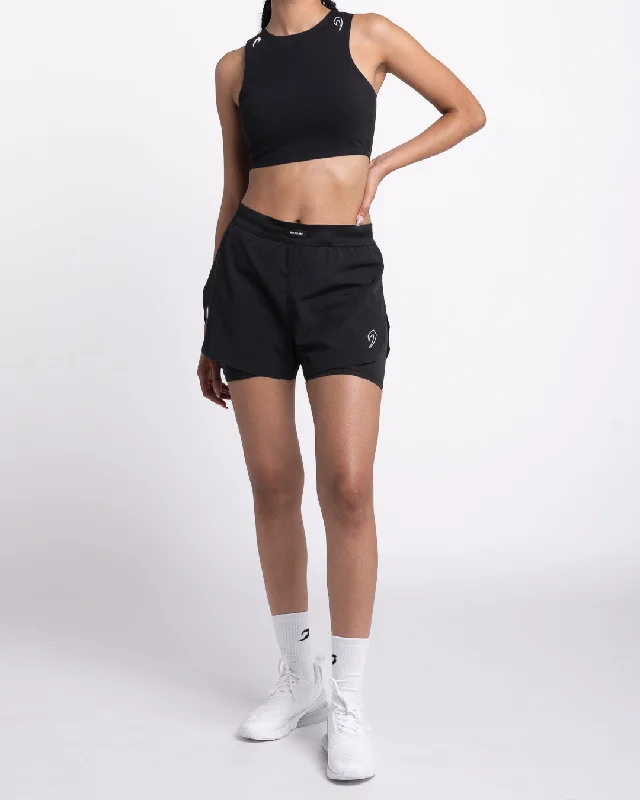 Women's Apparel Tunero 2-in-1 Shorts - Black