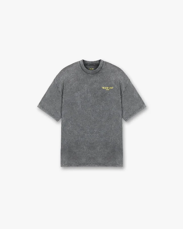 Hot Picks Team 247 Oversized T-Shirt - Pewter Lemon