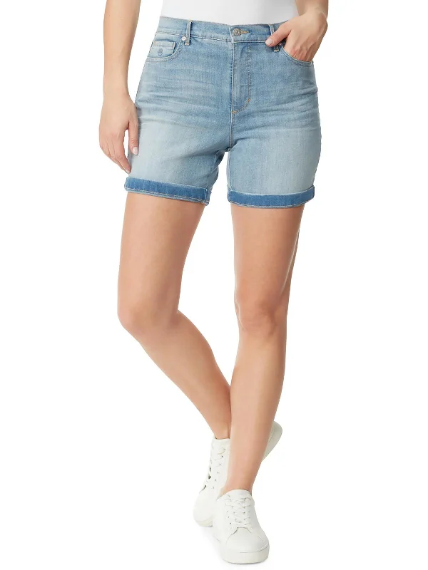 Women's Functional Apparel For Outdoor Activities Womens High Rise Mini Denim Shorts