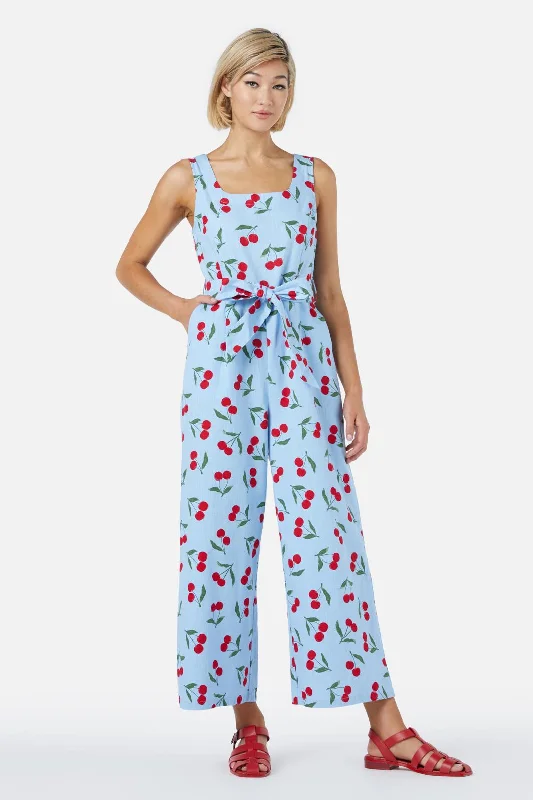 Modern Women's Attire Cherry Girl Jumpsuit