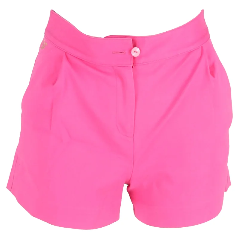 New Arrivals Diane von Furstenberg Shorts in Pink Cotton