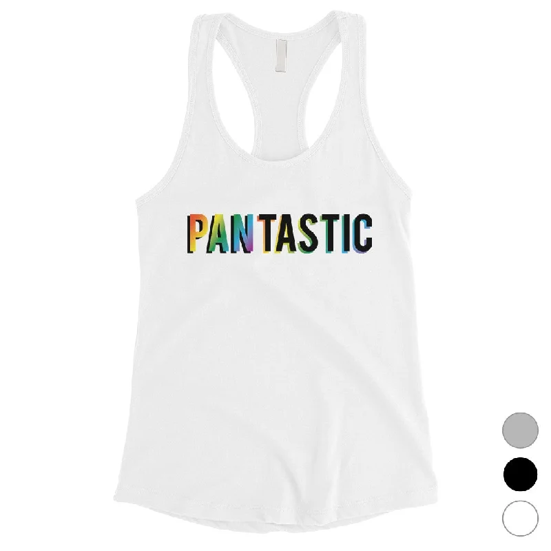 Modern Women's Clothes LGBT Pantastic Rainbow Womens Tank Top