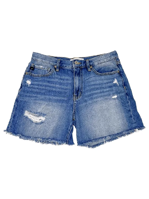 Women's Elegant Formal Outfit Women's Summer Shorts In Blue