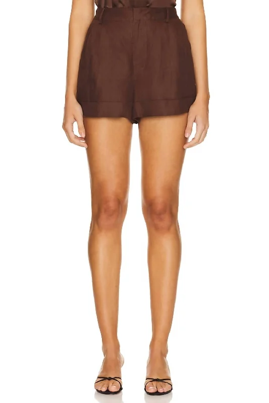 Women's Trendy Clothes Ravi Short In Mocha