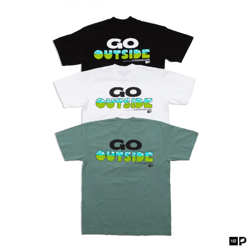 Women's Clothes For Outdoor Events 412® x PPC® "GO OUTSIDE" Tee