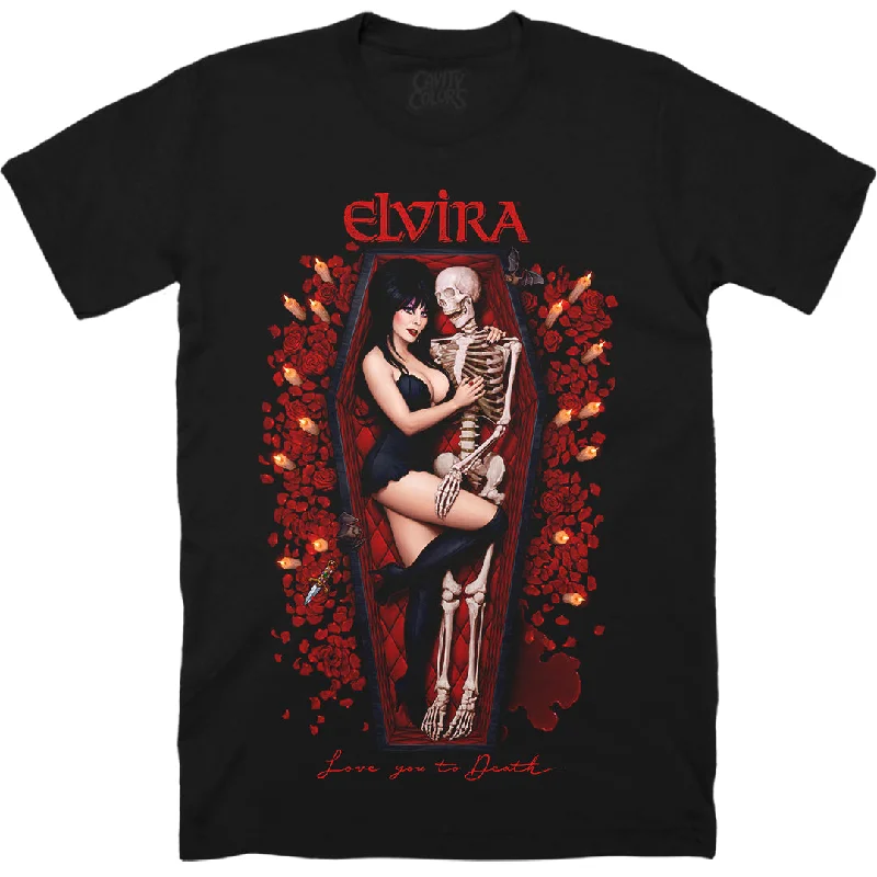 Women's Trendy Garments ELVIRA: LOVE YOU TO DEATH - T-SHIRT