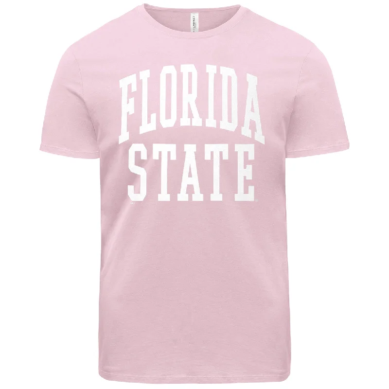 Timeless Style Promotions Ragz Adult/Unisex Florida State Short Sleeve T-shirt - Pink