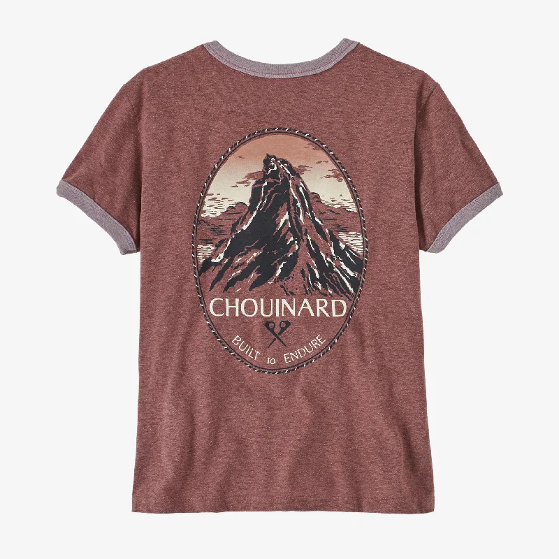 Daring Fashion Promotions Women's Chouinard Crest Ringer Responsibili-Tee®