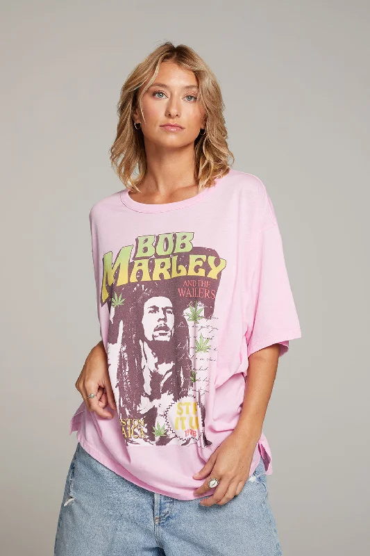 Women's Comfortable Lounge Outfit Bob Marley Stir It Up One Size Tee