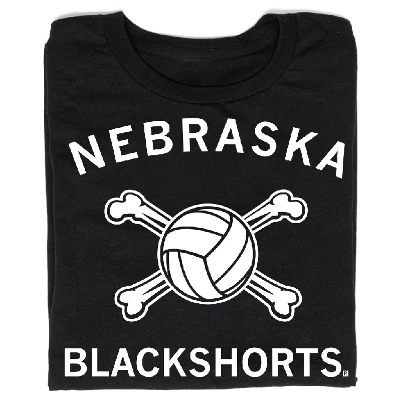 Women's Athleisure Apparel Nebraska Blackshorts