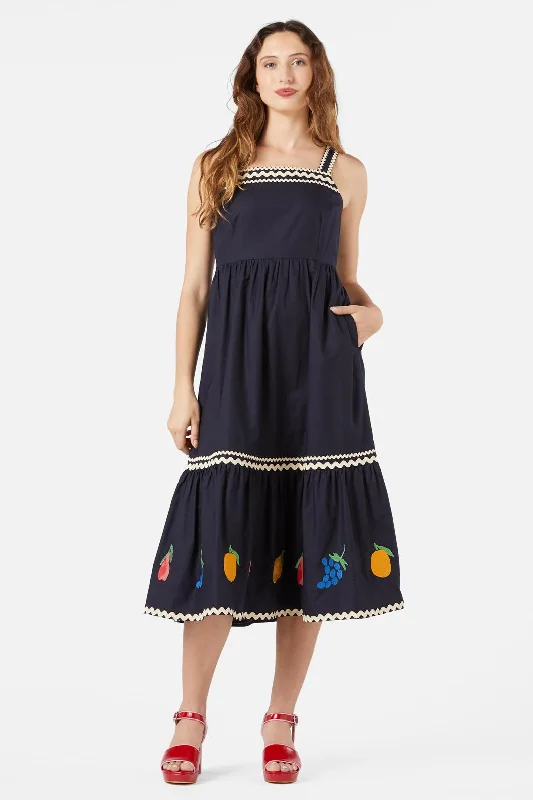 Trendy Fashion Sale Orchard Embroidered Dress