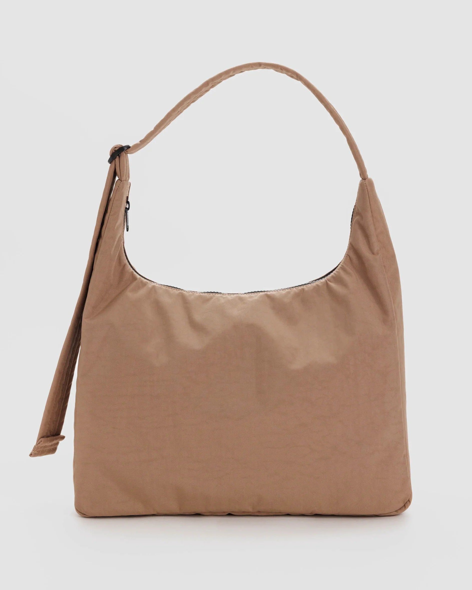 Sophisticated Street Style Offers BAGGU Nylon Shoulder Bag in Cocoa