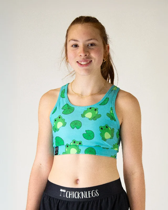 Women's Plus-Size Apparel Women's Fartlek Froggies OG Sports Bra