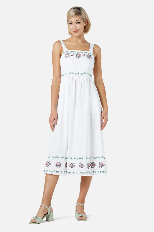 Discover Promotions Renata Embroidered Dress