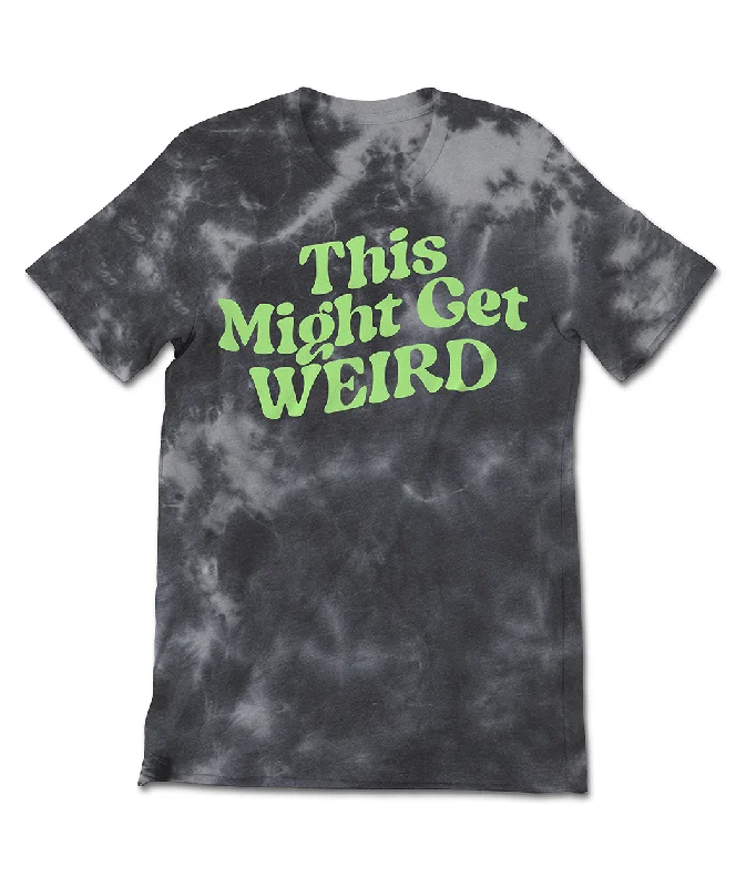 Women's Holiday Attire Weird Tie Dye Tee