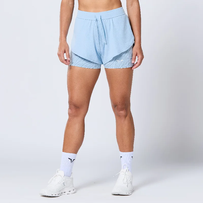 Luxe Style Discounts Core Padel Shorts - Skyway Print