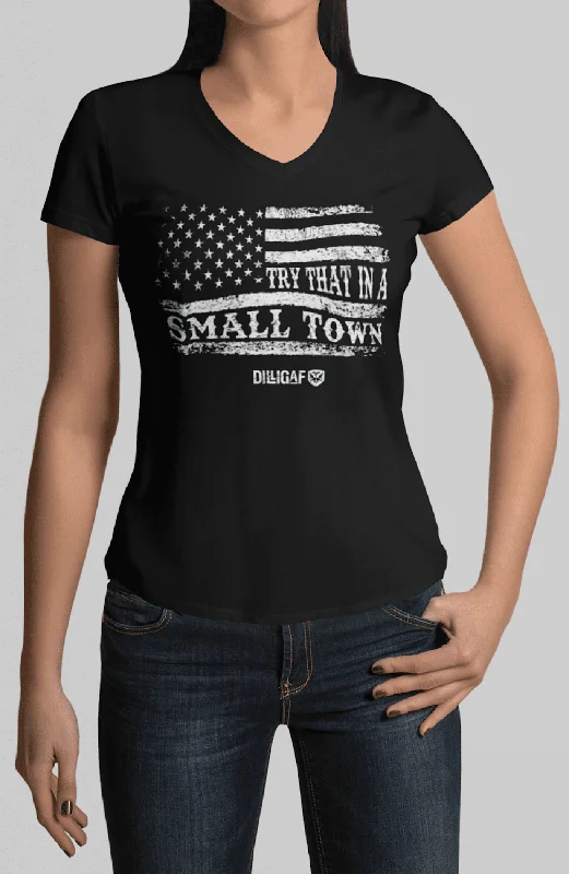 Affordable Trendy Fashion Try That In A Small Town / Flag